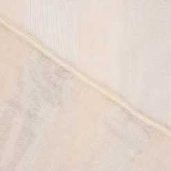 Rasch Textil Gardinenstoff Stores Shine Längsstreifen Leinenstruktur linen natur 300cm