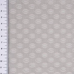 Rasch Textil Gardinenstoff Stores Punti Scherli Punkte halbtransparent hellgrau 300cm