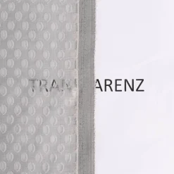 Rasch Textil Gardinenstoff Stores Punti Scherli Punkte halbtransparent hellgrau 300cm