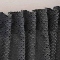 Rasch Textil Gardinenstoff Stores Punti Scherli Punkte halbtransparent anthrazit 300cm