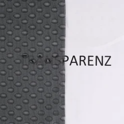 Rasch Textil Gardinenstoff Stores Punti Scherli Punkte halbtransparent anthrazit 300cm
