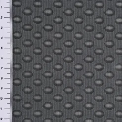 Rasch Textil Gardinenstoff Stores Punti Scherli Punkte halbtransparent anthrazit 300cm