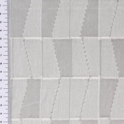 Rasch Textil Gardinenstoff Stores Scherli Rechtecke abstrakt weiß 300cm