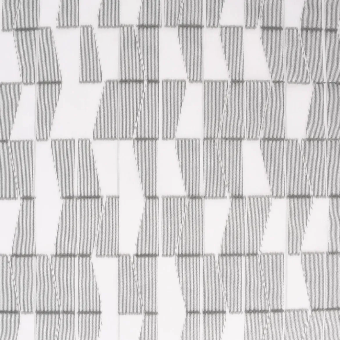 Rasch Textil Gardinenstoff Stores Scherli Rechtecke abstrakt grau 300cm