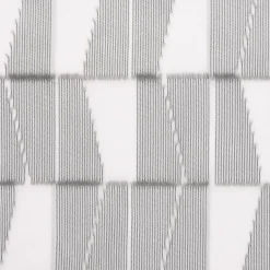 Rasch Textil Gardinenstoff Stores Scherli Rechtecke abstrakt grau 300cm