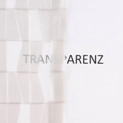 Rasch Textil Gardinenstoff Stores Scherli Rechtecke abstrakt stein 300cm