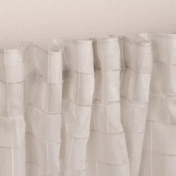 Rasch Textil Gardinenstoff Stores Scherli Rechtecke abstrakt stein 300cm