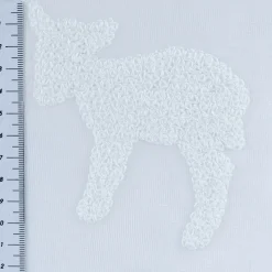 Rasch Textil Kinder Gardinenstoff Bambino Counting Sheep Schäfchen ecru weiß natur 150cm