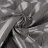Rasch Textil Vorhangstoff Doubleface Doppelgewebe Willow Chevron Streifen anthrazit 295cm breit
