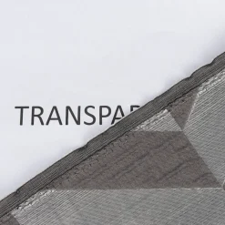 Rasch Textil Vorhangstoff Doubleface Doppelgewebe Willow Chevron Streifen anthrazit 295cm breit