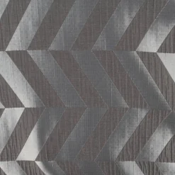 Rasch Textil Vorhangstoff Doubleface Doppelgewebe Willow Chevron Streifen anthrazit 295cm breit
