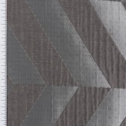 Rasch Textil Vorhangstoff Doubleface Doppelgewebe Willow Chevron Streifen anthrazit 295cm breit