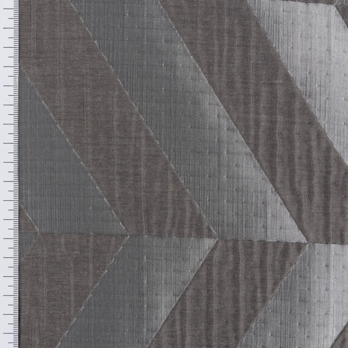 Rasch Textil Vorhangstoff Doubleface Doppelgewebe Willow Chevron Streifen anthrazit 295cm breit