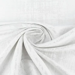 Rasch Textil Vorhangstoff Doubleface Jacquard Air Strukturdessin weiß 285cm breit