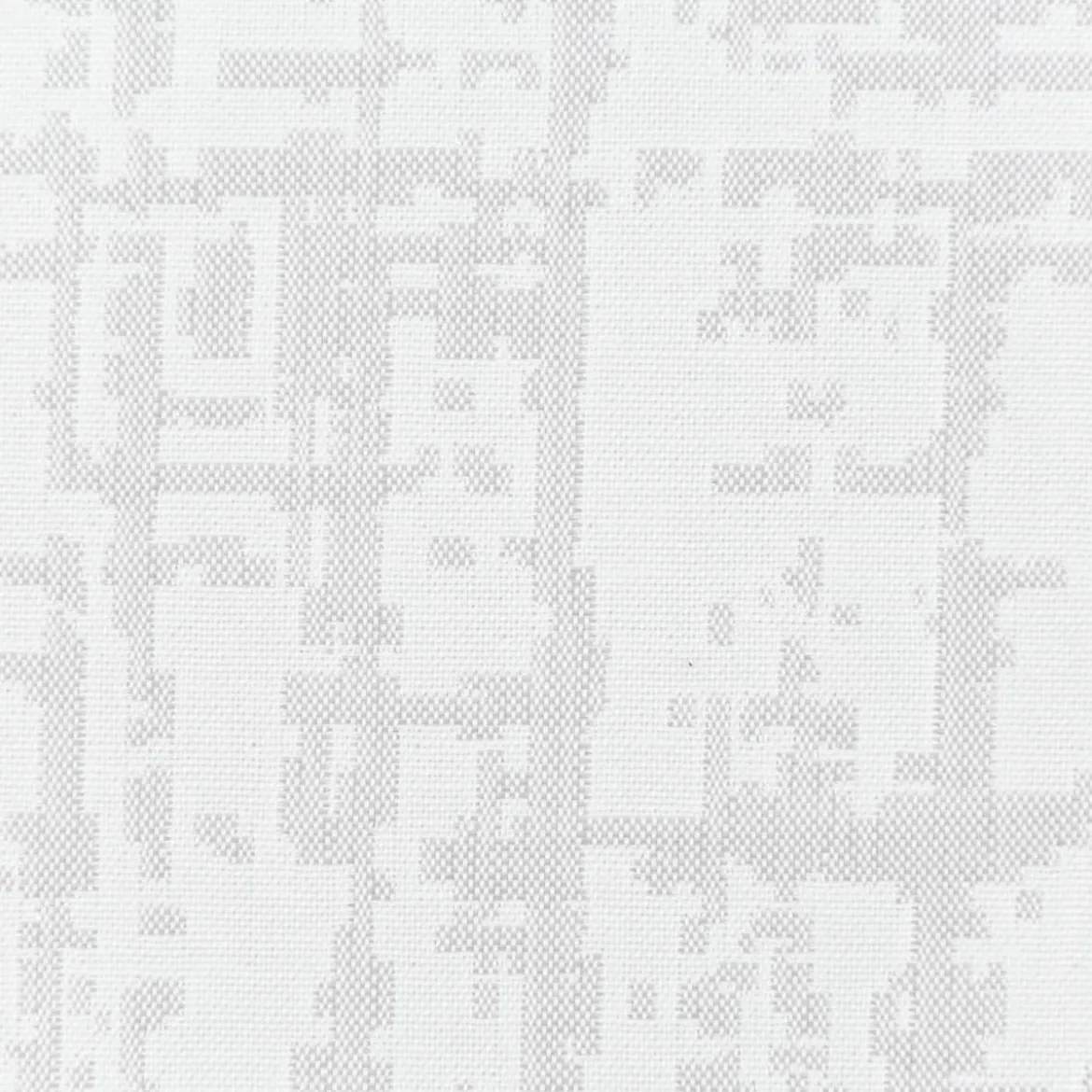 Rasch Textil Vorhangstoff Doubleface Jacquard Air Strukturdessin weiß 285cm breit