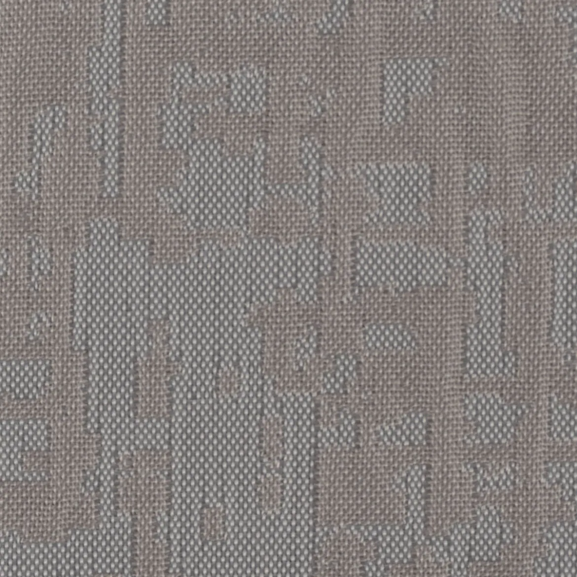 Rasch Textil Vorhangstoff Doubleface Jacquard Air Strukturdessin beige grau 285cm breit