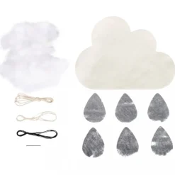 Rayher DIY-Nähset für Mobile kleine Wolke 24x50cm