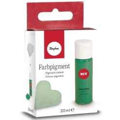 Rayher Farbpigment für Kreativ-Beton und Raysin piniengrün 20ml