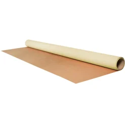 Rayher Geschenkpapier Rolle Kraftpapier einfarbig bananengelb 70x200cm