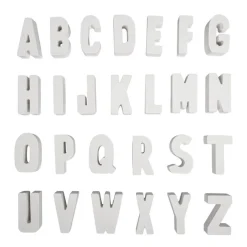 Rayher Gießform Buchstaben ABC Silikon 26x14,5cm