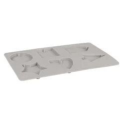 Rayher Gießform Dekohänger geometrisch verschiedene Motive 26x14,5x0,8cm