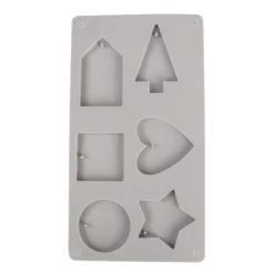 Rayher Gießform Dekohänger geometrisch verschiedene Motive 26x14,5x0,8cm