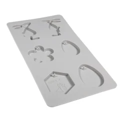 Rayher Gießform Oster Freunde Biene Blume Silikon verschiedene Motive 26x14,5x0,8cm