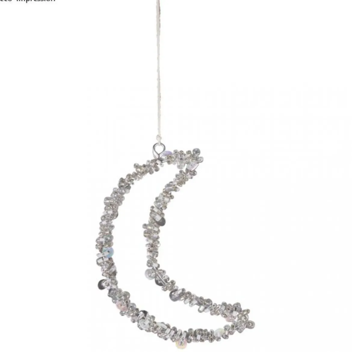 Rayher Halbmond und Wolken aus Metalldraht 3 Teile 10-12cm