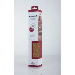 Rayher Korkstoff Granulat braun 0,5mm 45x30cm gerollt