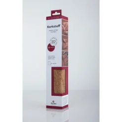 Rayher Korkstoff Natur braun 0,8mm 45x30cm gerollt