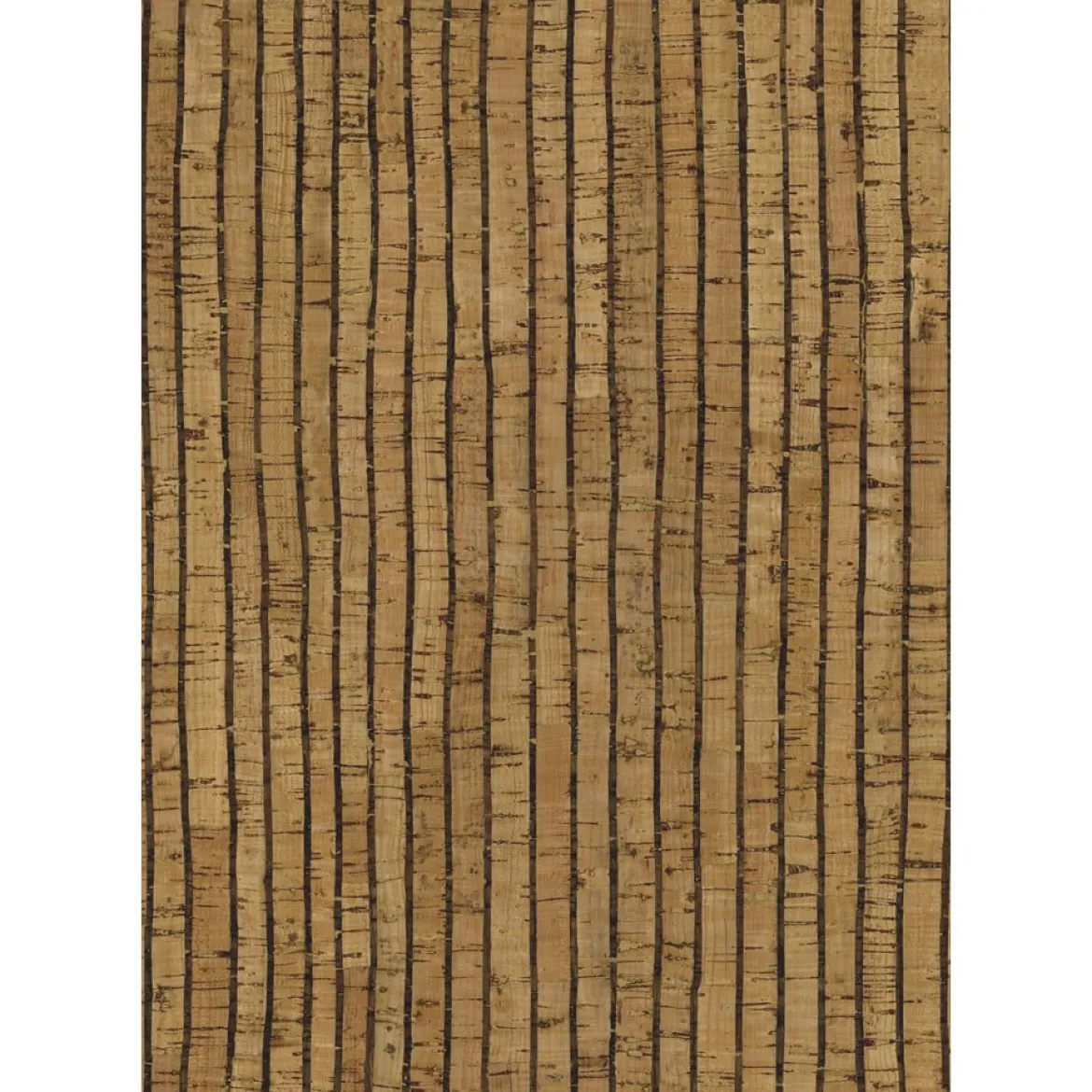 Rayher Korkstoff Streifen braun 0,5mm 45x30cm gerollt