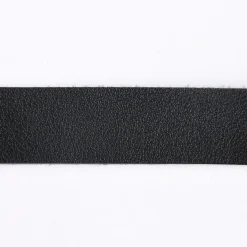 Rayher Kunstlederband flach schwarz 138x2cm