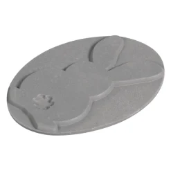 Rayher Label zum Eingießen Prägeform Hase oval Seifenlabel 5x2,5cm