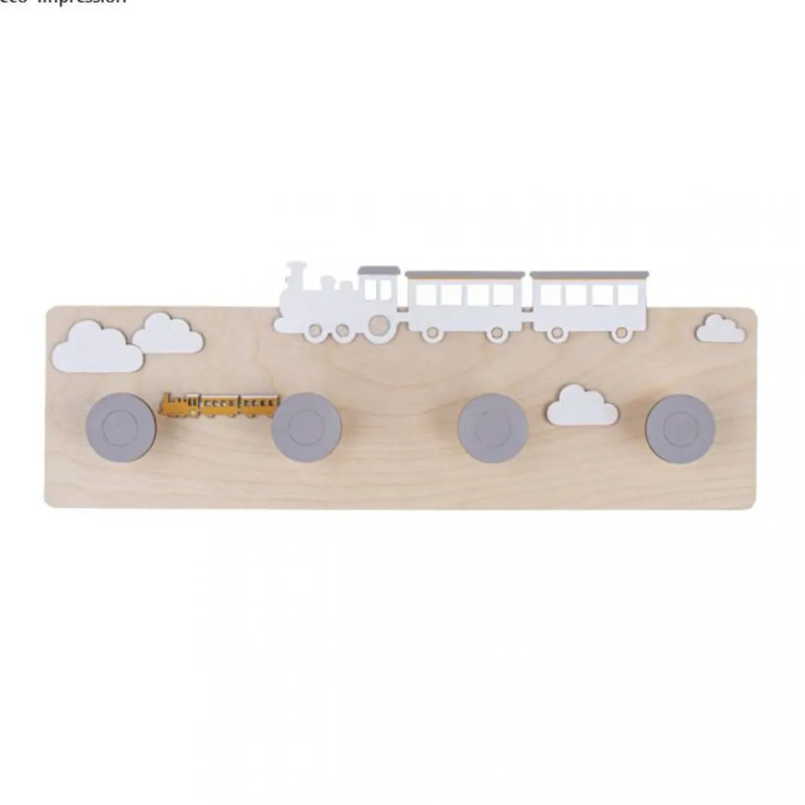 Rayher Materialset für Garderobe 9 tlg. Holz 42x12x4,5cm