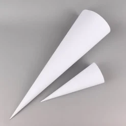 Rayher Schultüten Rohling weiß 35cm