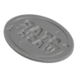 Rayher Seifenlabel oval Star Wash 55x40mm