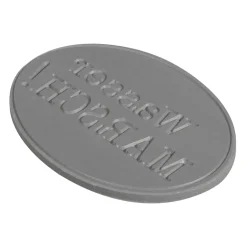 Rayher Seifenlabel oval Wasser Marsch! 55x40mm