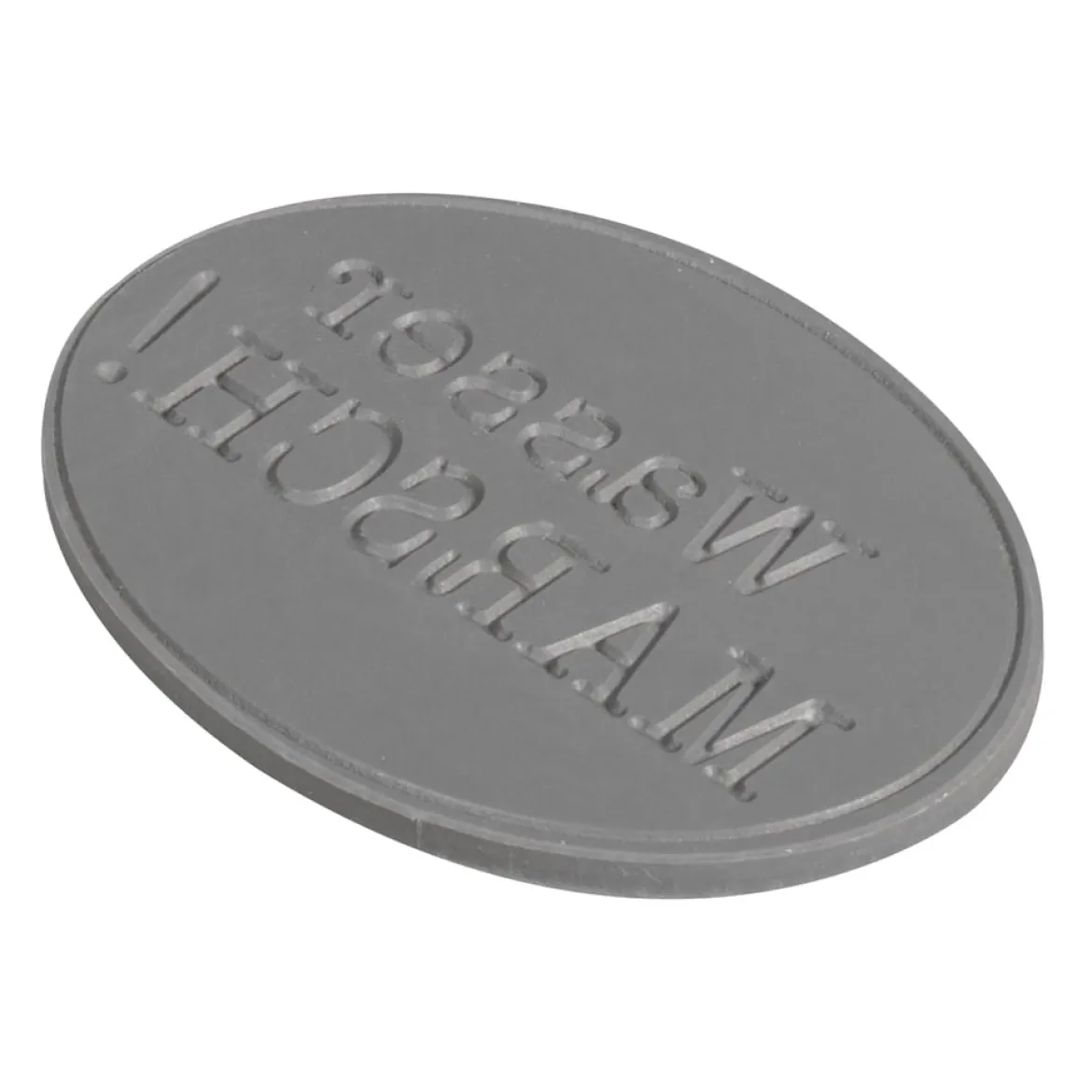 Rayher Seifenlabel oval Wasser Marsch! 55x40mm