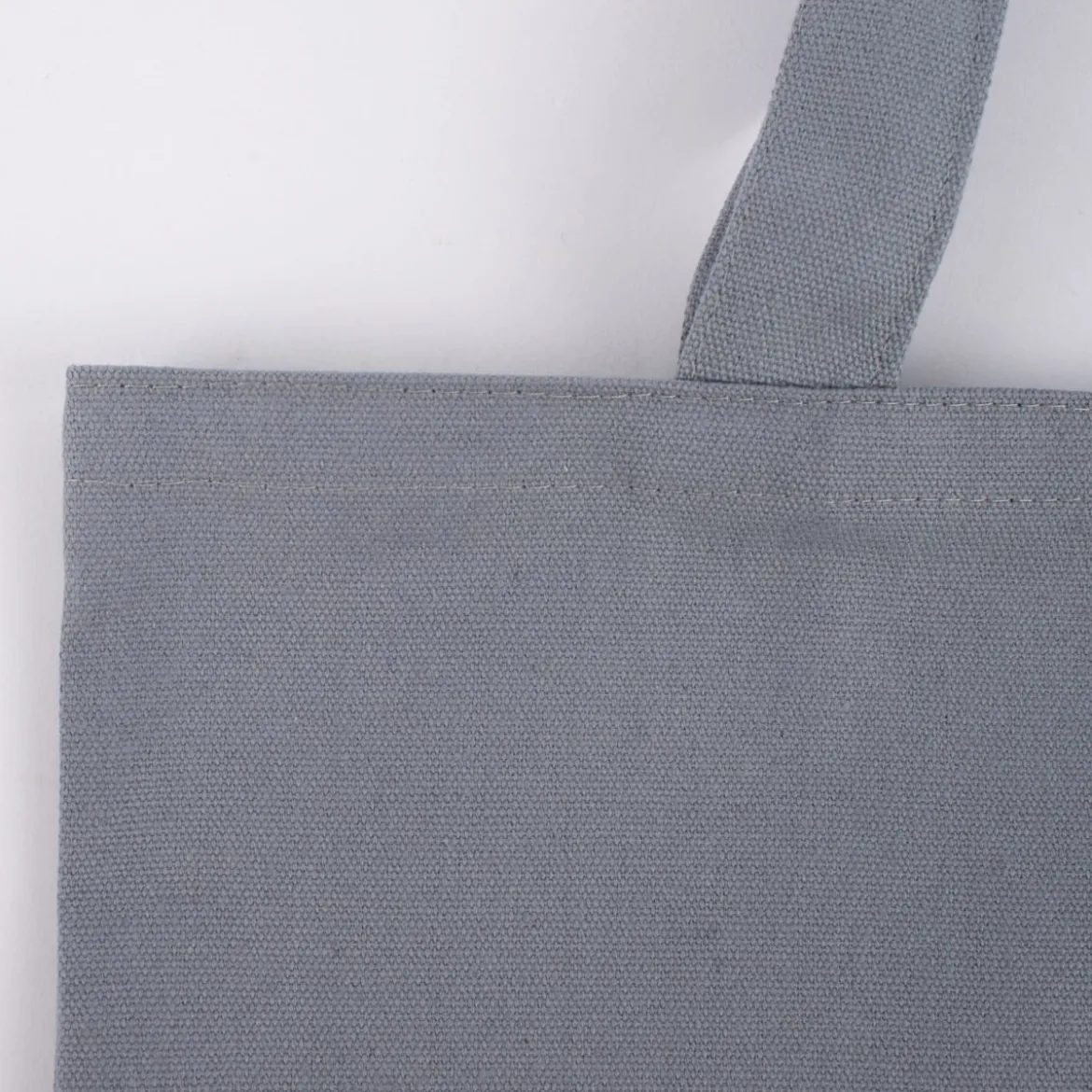 Rayher Stoff Shopper blanko mausgrau 46x35cm
