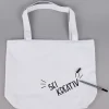 Rayher Stoff Shopper blanko weiß 46x35cm