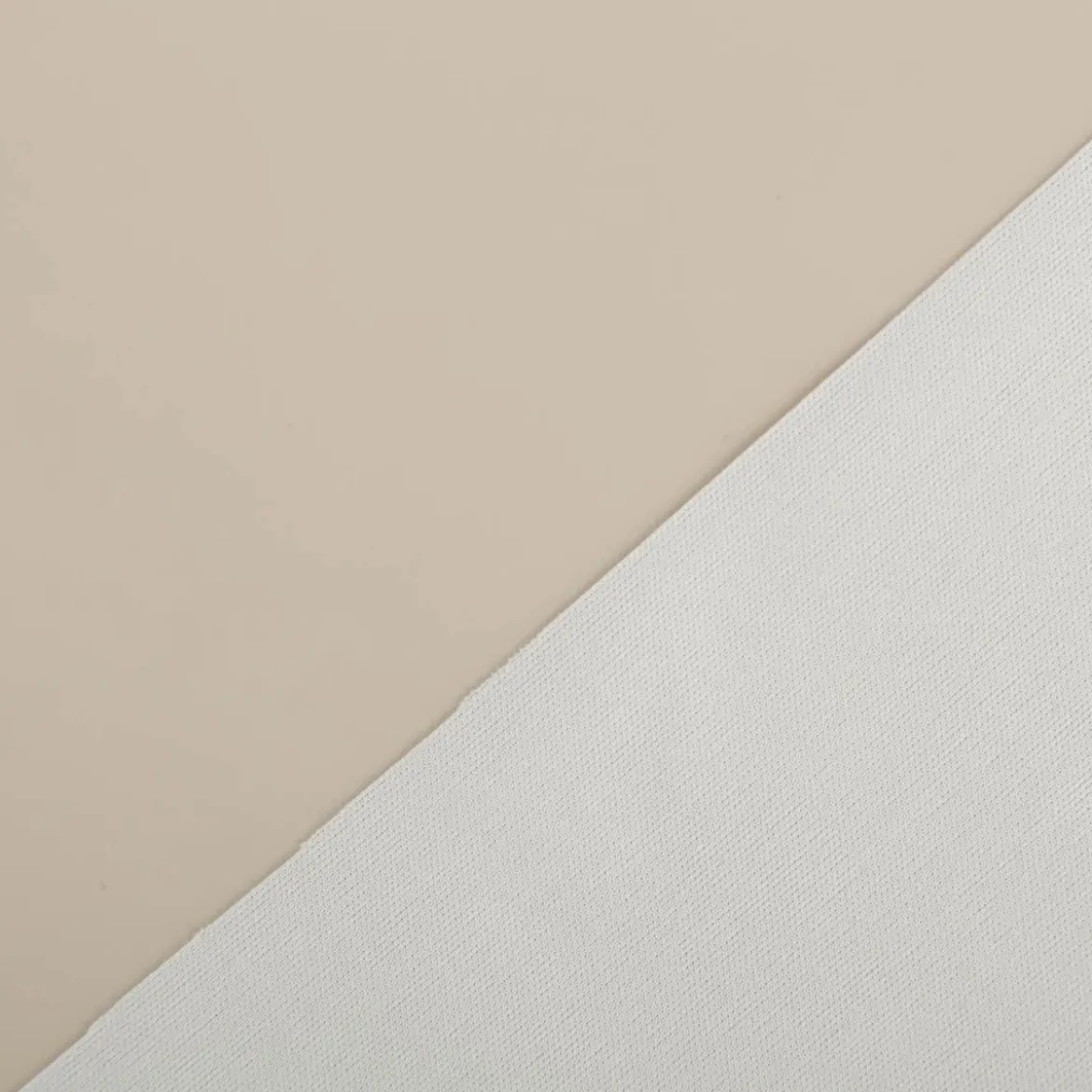 Regenjackenstoff wasserdicht soft uni beige 145cm Breite