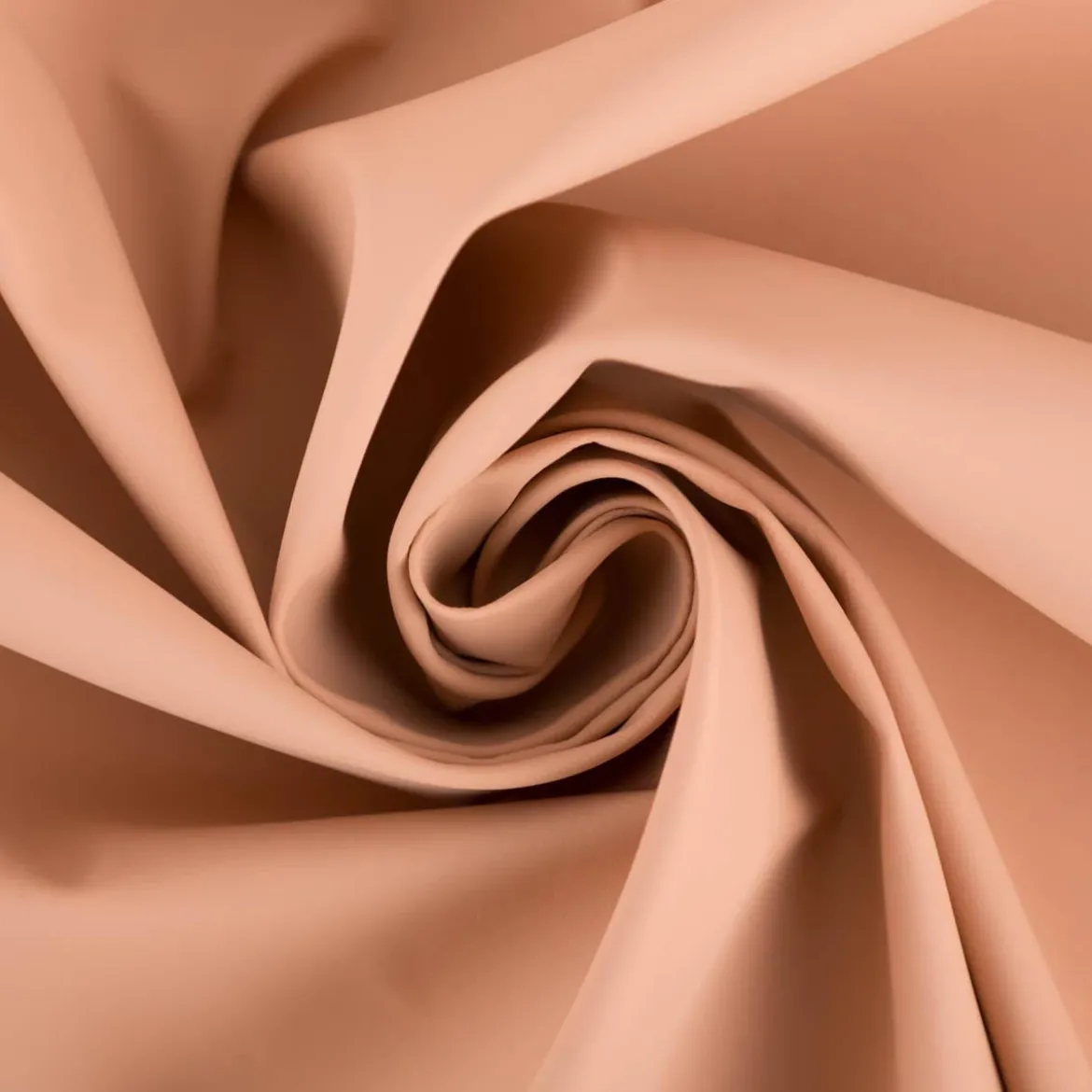 Regenjackenstoff wasserdicht soft uni peach 145cm Breite