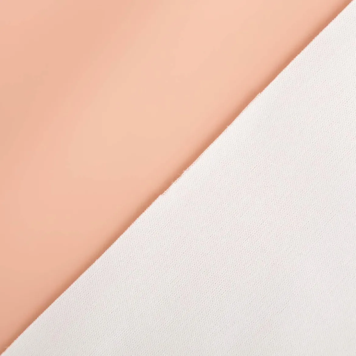 Regenjackenstoff wasserdicht soft uni peach 145cm Breite