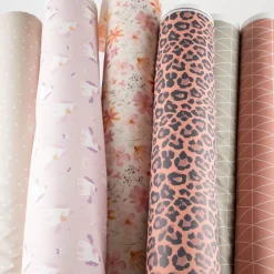 Regenjackenstoff wasserdicht soft Einhörner rosa 145cm Breite