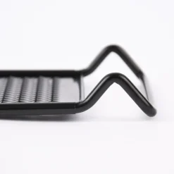 Reibe Edelstahl mit 3 Funktionen schwarz 29,5x11x2,5cm