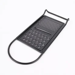 Reibe Edelstahl mit 3 Funktionen schwarz 29,5x11x2,5cm