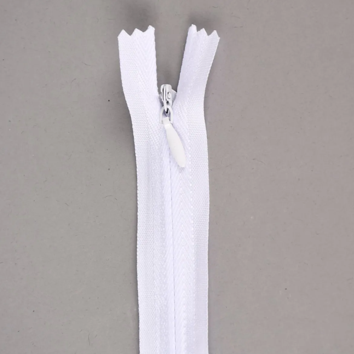 Reißverschluss für Kissen weiß 35cm