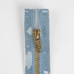 Reißverschluss M8 Typ 5 SSP 8cm go-fb Fla jeansblau