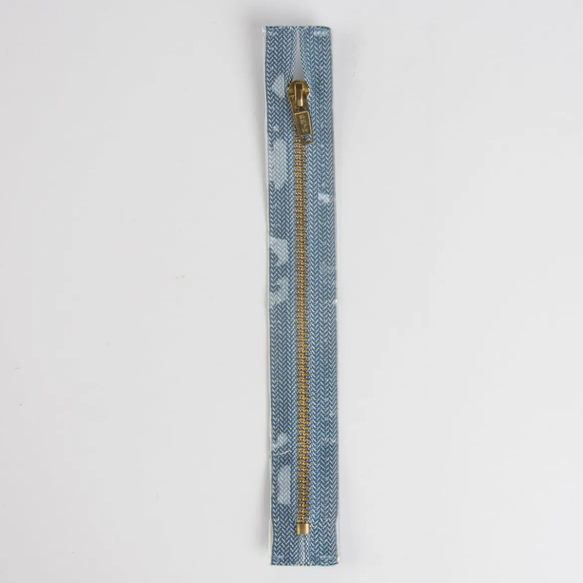 Reißverschluss M8 Typ 5 SSP 8cm go-fb Fla jeansblau