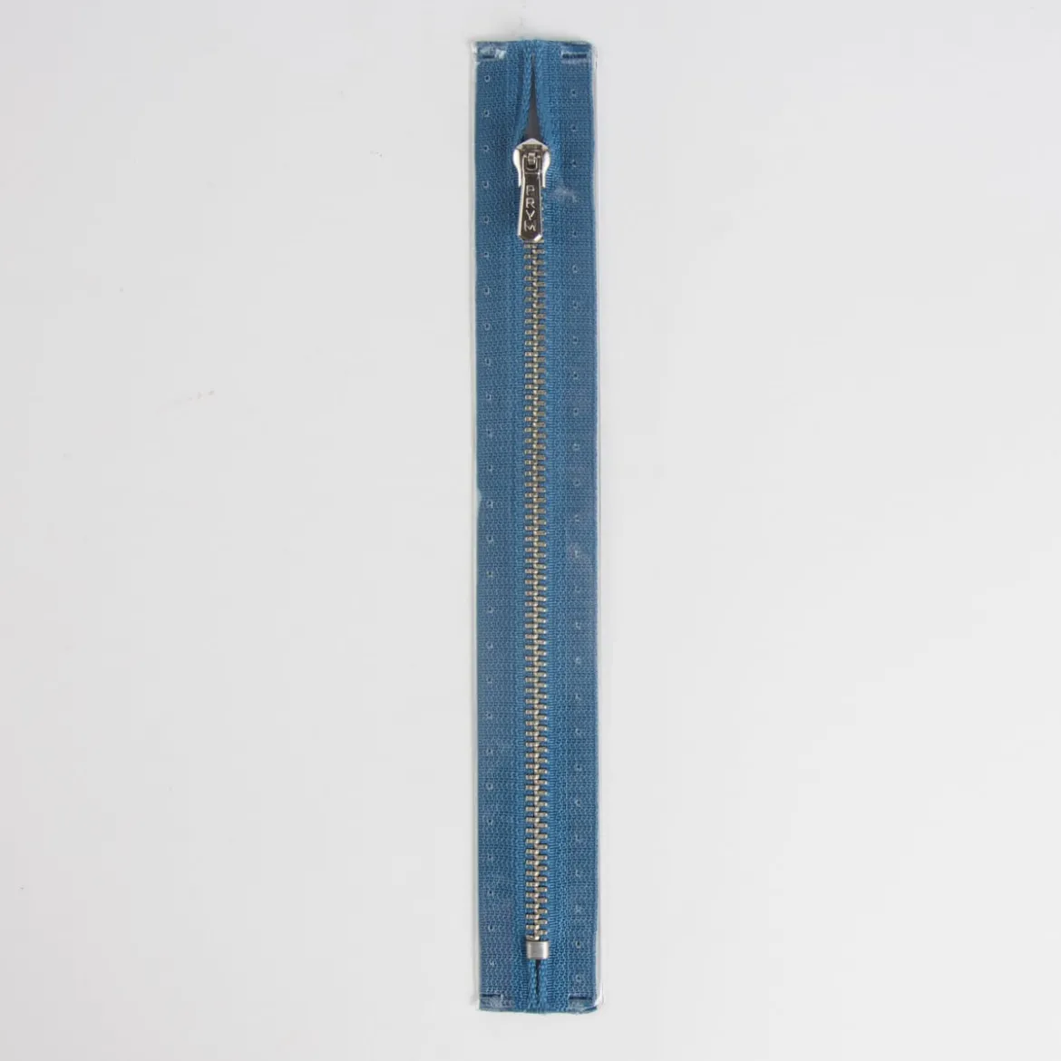 Reißverschluss M1 Typ 5 SSP 8cm si-fb Fla blau